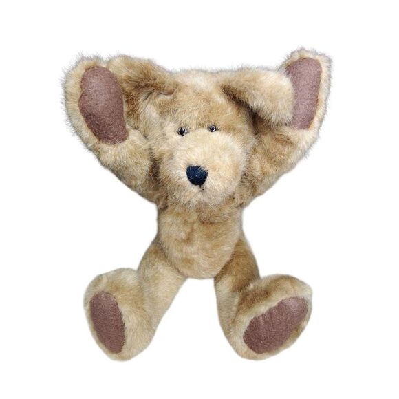 BOYDS BEAR BROWN POSABLE TEDDY BEAR 16" STUFFED PLUSH DOLL TOY. - Picture 2 of 6